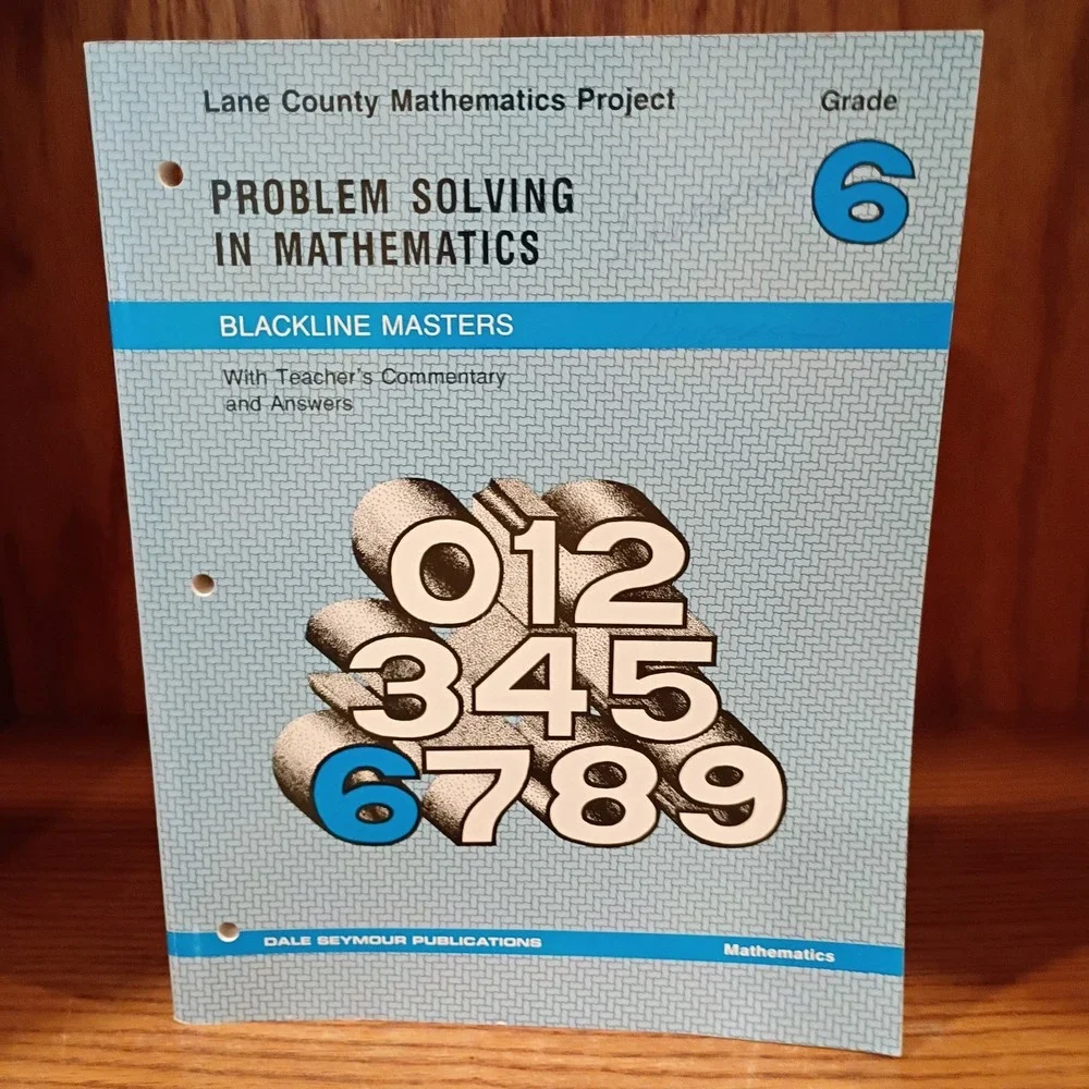 Problem Solving In Mathematics / Blackline Masters: 6th Grade By Richard Brannan
